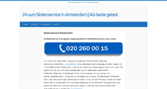 Desktop Screenshot of amsterdamslotenservice.com