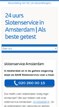 Mobile Screenshot of amsterdamslotenservice.com
